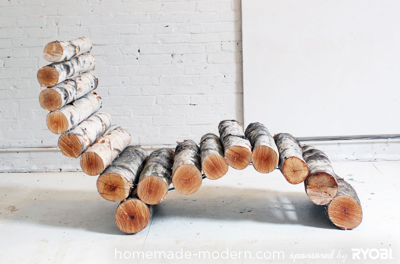 Log Lounge Chair