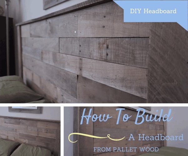 How To Build A Headboard From Pallets, King Size Pallet Headboard Diy