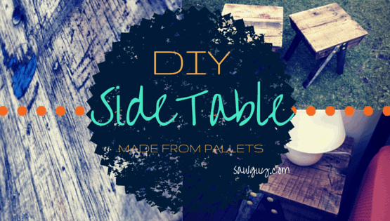 pallet side table