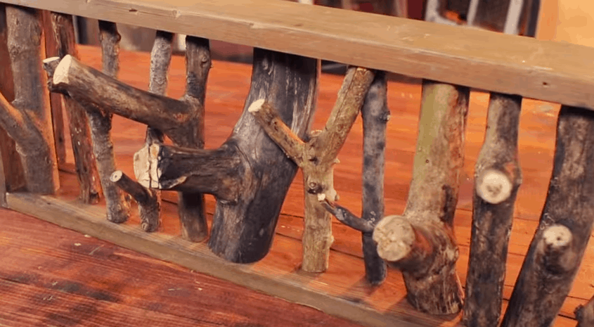 Rustic DIY Coat Rack