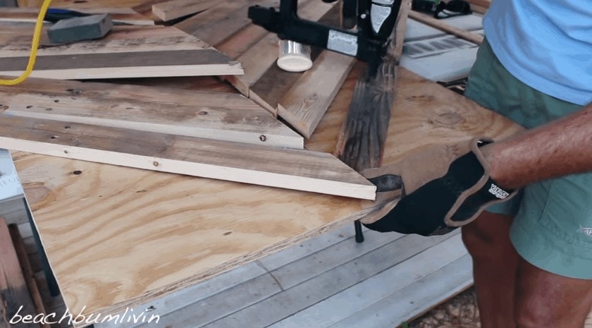 coffee table from pallets