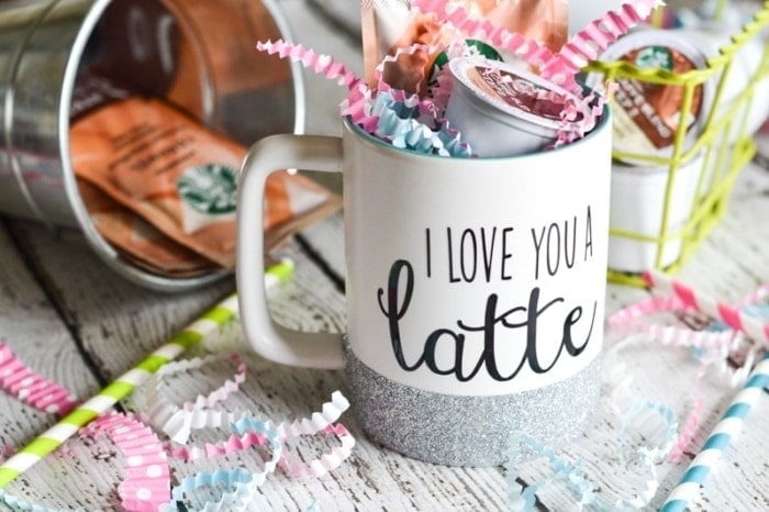 Taza sumergida con brillo - thesawguy.com