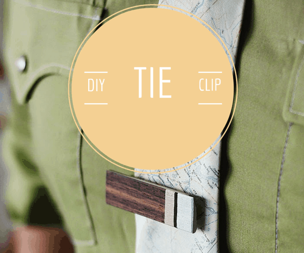 diy tie clip