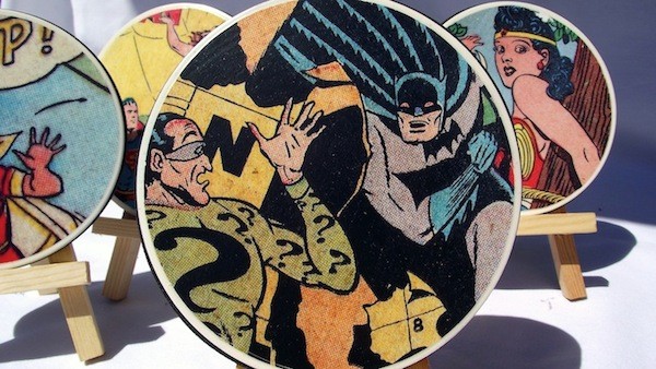 super hero coasters