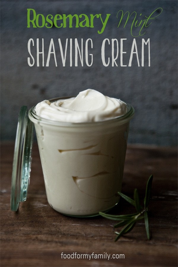 diy shaving cream