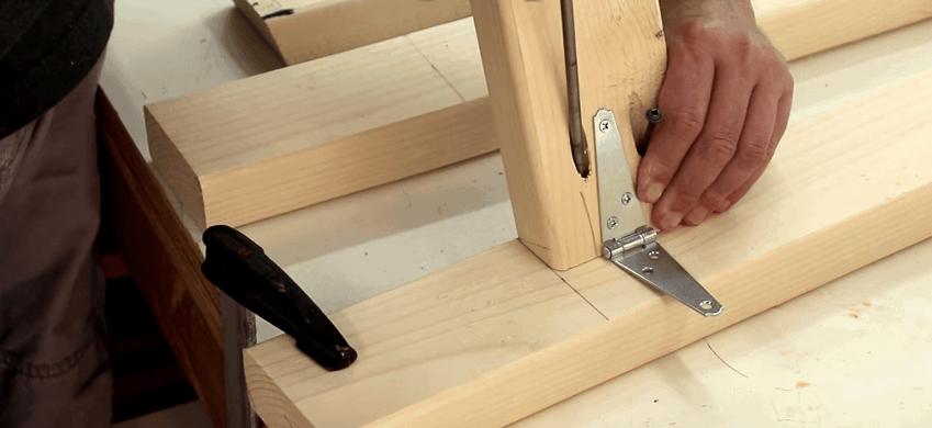 build a folding sawhorse