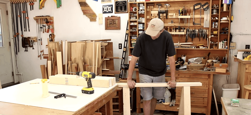 build a folding sawhorse