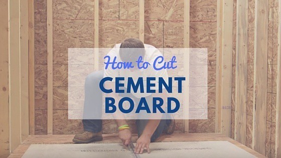 How To Cut Hardie Backer Board