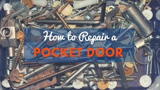 how to fix a pocket door
