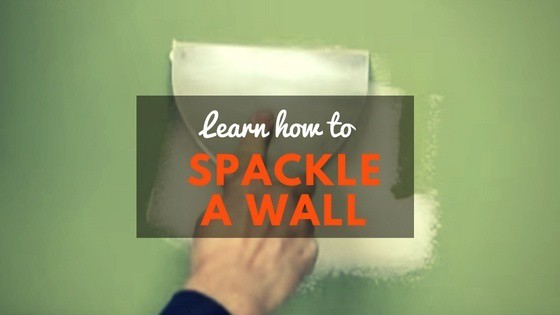 How to spackle a wall