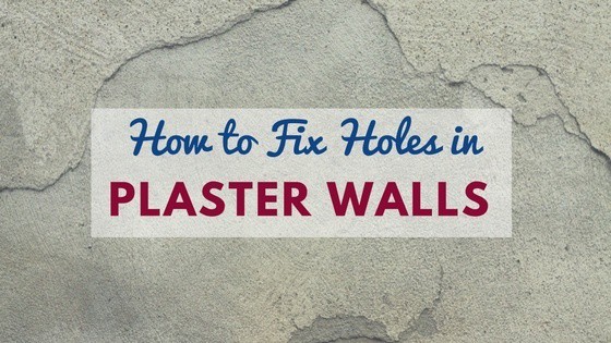 how to repair plaster walls