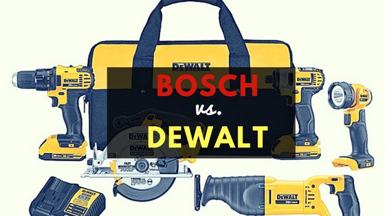 Bosch vs. Dewalt