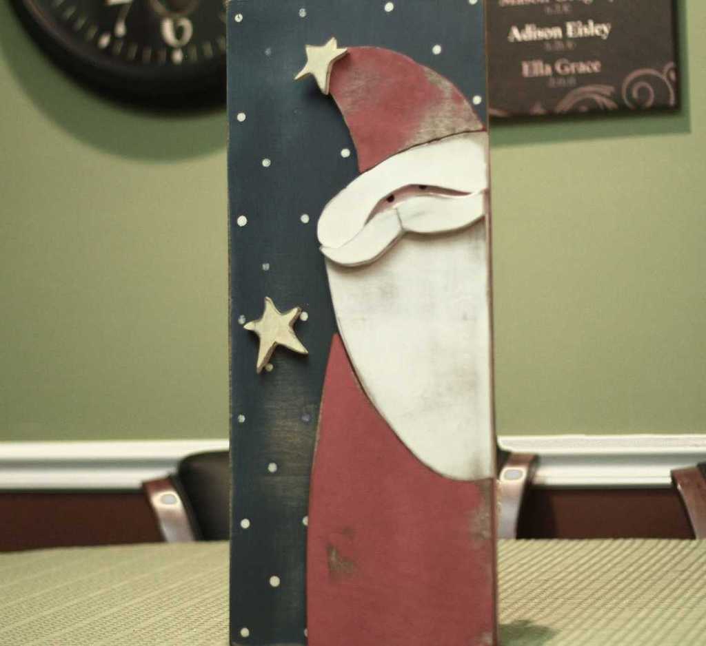 rustic christmas decoration