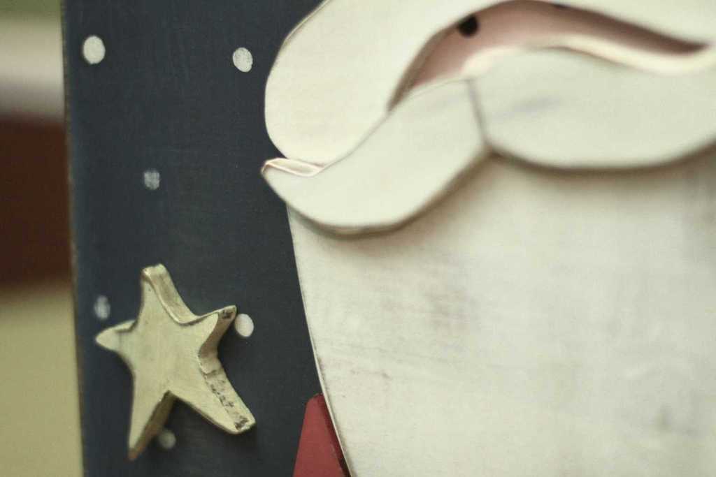 rustic christmas decoration