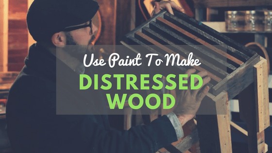 How to distress paint on pallet wood