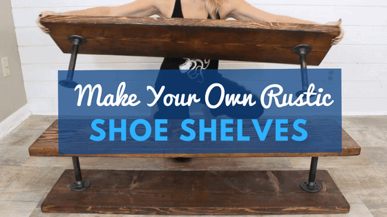 Make portable shoe shelves