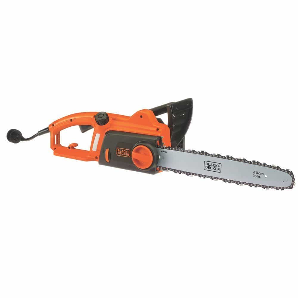 Black + Decker CS1216 16-inch Corded Chainsaw