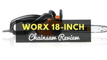 WORX 18-inch 15.0 Amp Electric Chainsaw Review - The Saw Guy