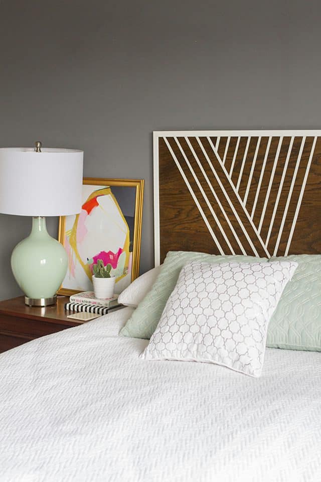 birch wood headboard