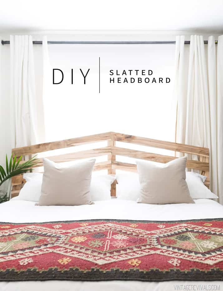 slatted headboard