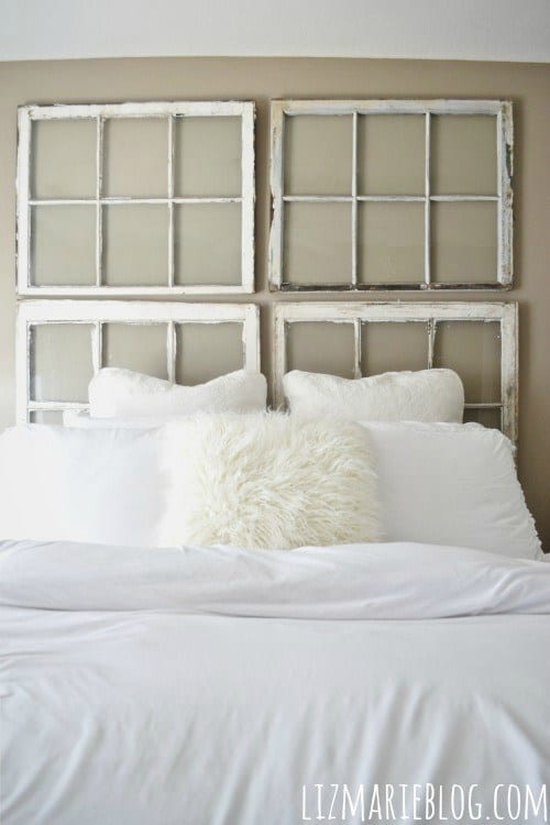 window headboard