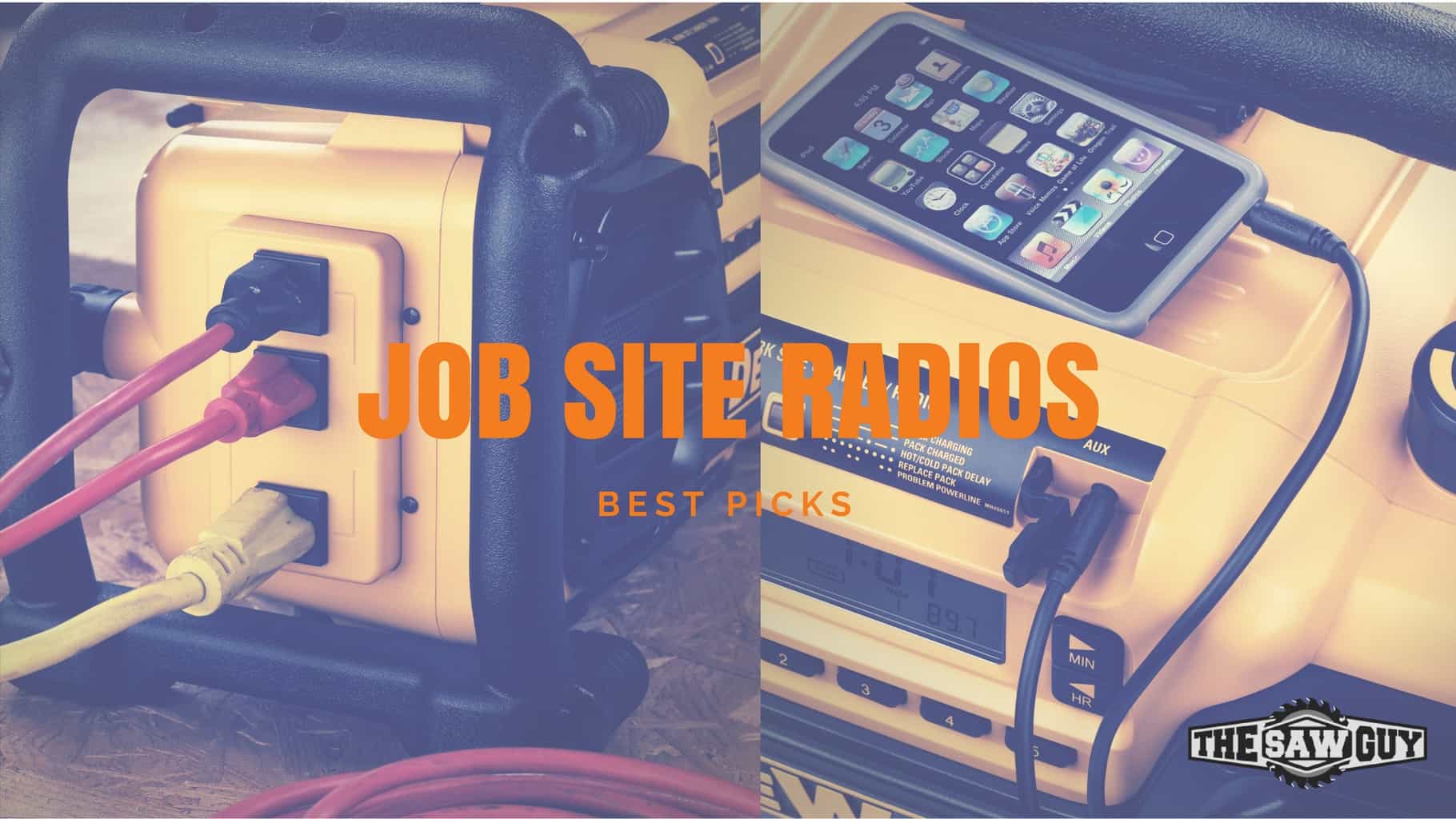 5 Loudest and Best Job Site Radios