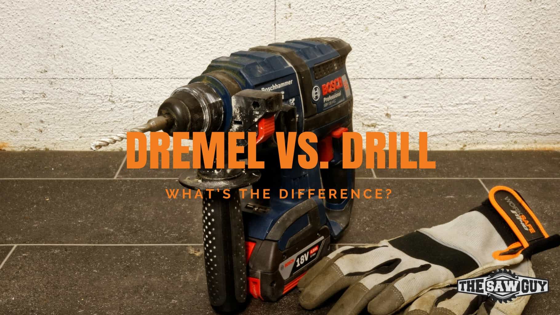 Dremel vs. Drill