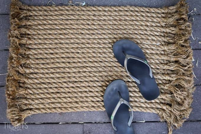 diy rope rug