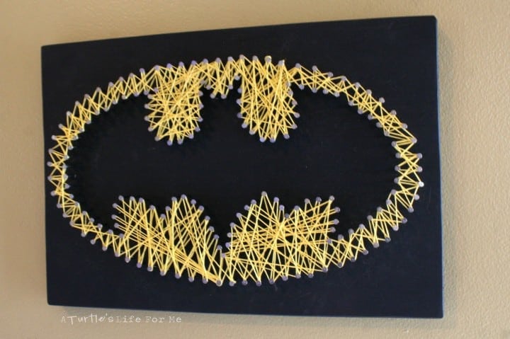 batman string art