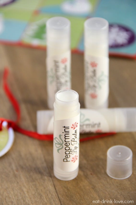 peppermint lip balm