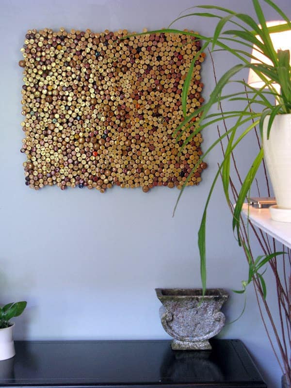 Gorgeous DIY Cork Art