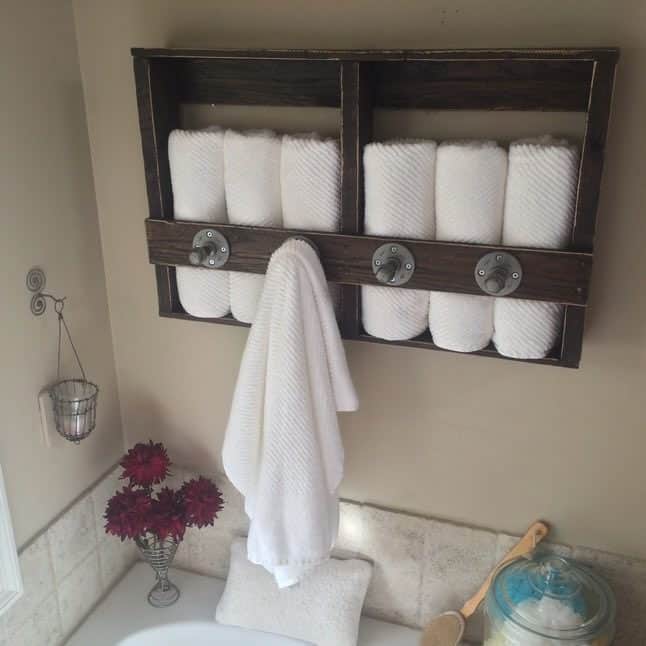 Towel Rack Shelf