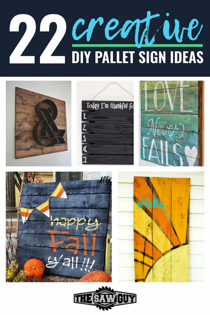 DIY Pallet Sign Ideas