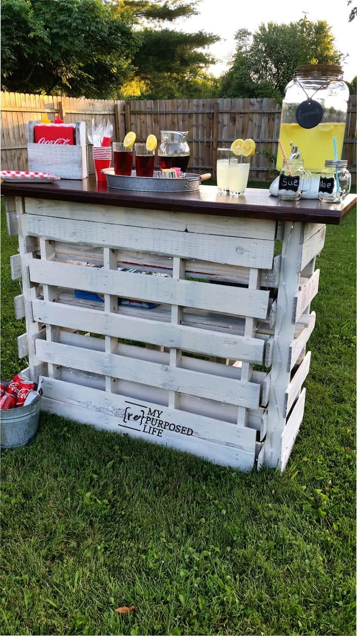 15 Epic Pallet Bar Ideas To Transform Your Space The Saw Guy