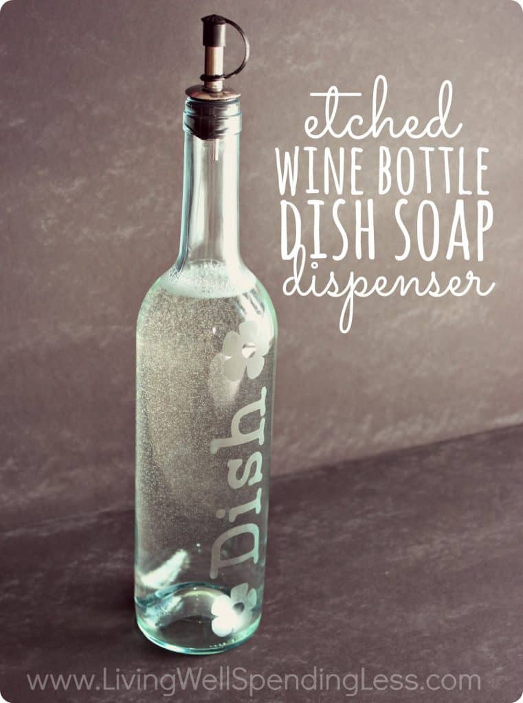 Wine Soap Bottle