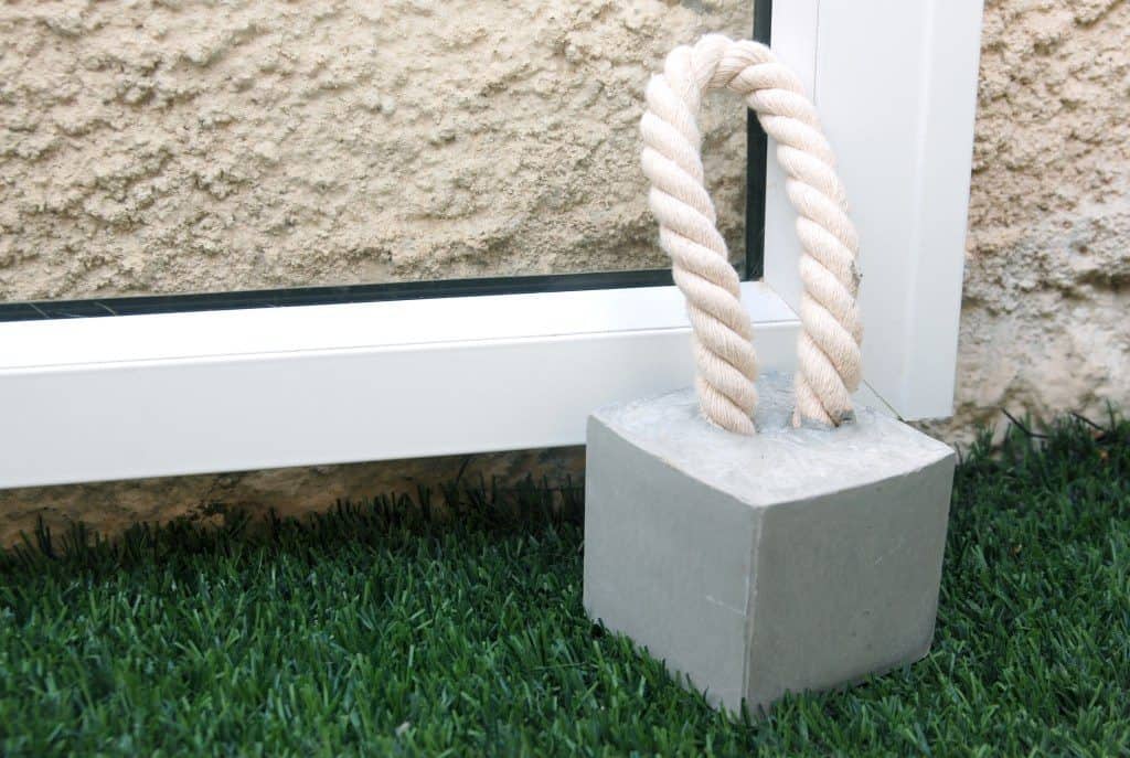 Make Your Own Concrete Doorstops