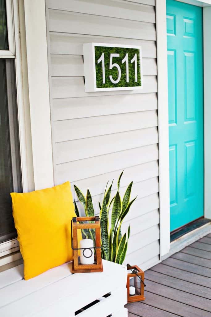 Awesome DIY House Numbers