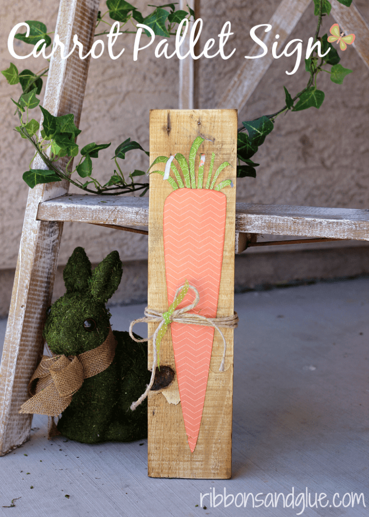 Easy Rustic Easter Pallet