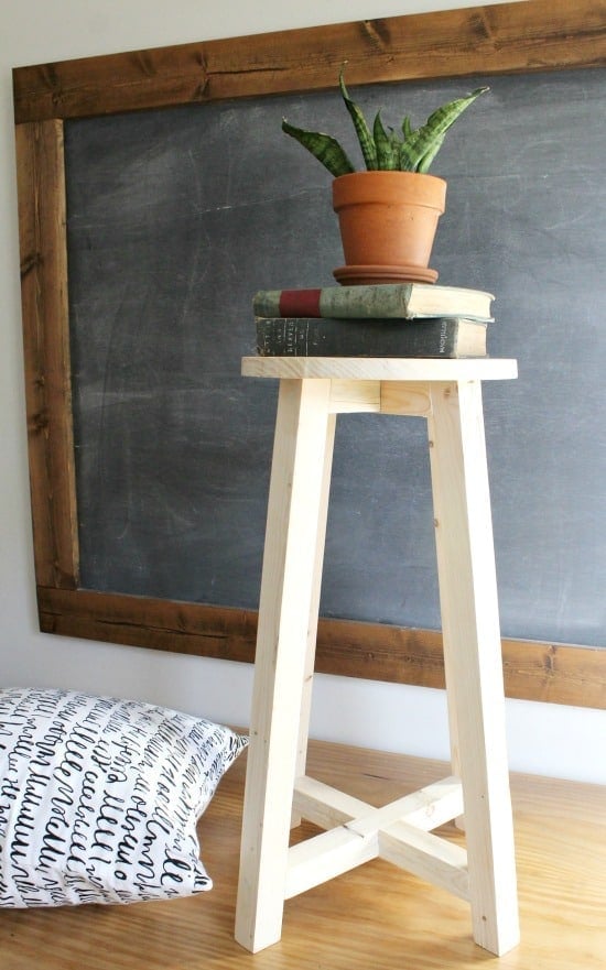 Easy Homemade Barstool