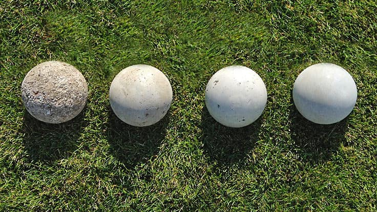 Concrete Garden Globes you can Make Yourself