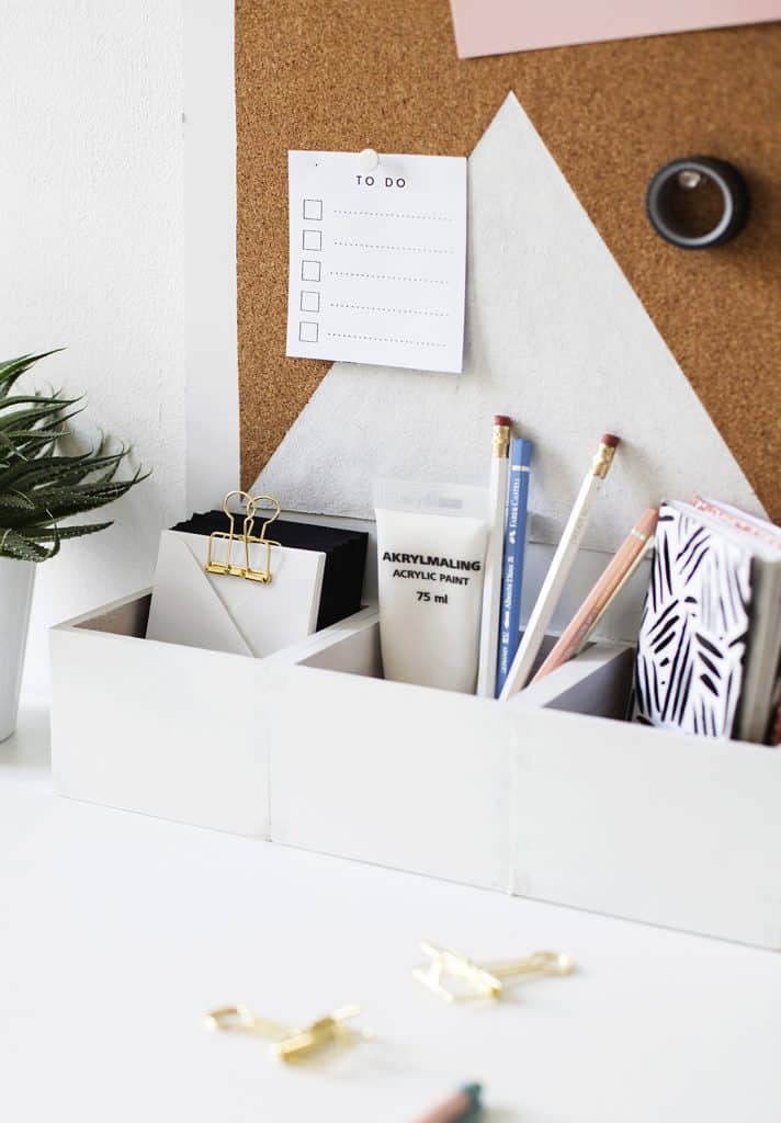 Simple Desk Top Organizer