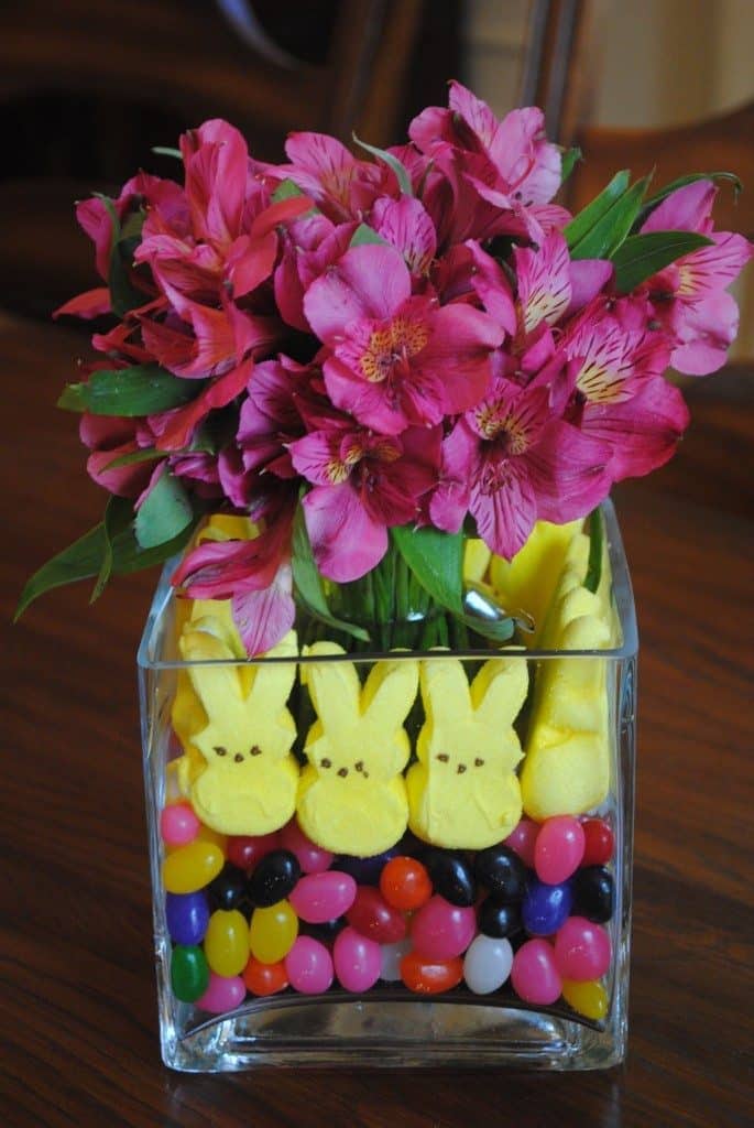 Easter Peep Centerpiece