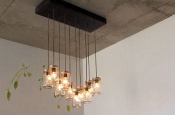 Mason Jar Row Of Lights