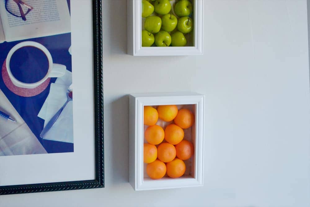 Shadow Boxed Fruit
