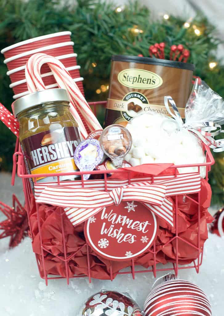  Hot Chocolate Themed Gift Basket