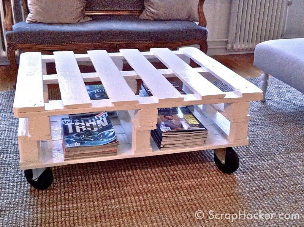 7-Step Pallet Coffee Table