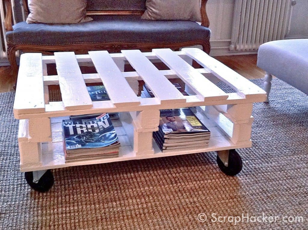 7-Step Pallet Coffee Table 