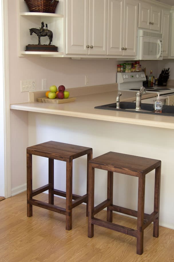 Gorgeous DIY Barstools