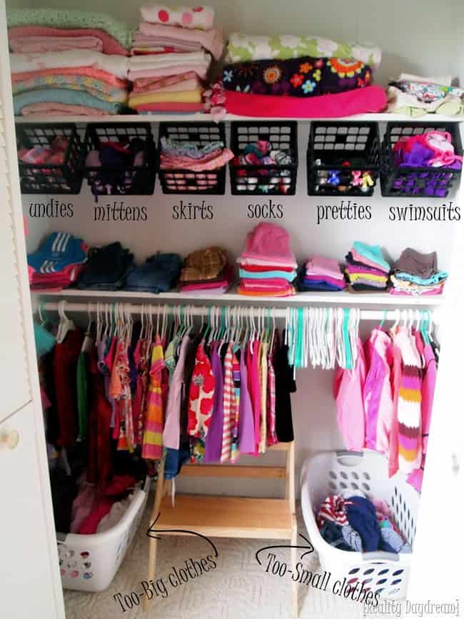 DIY Kid Closet Transformation