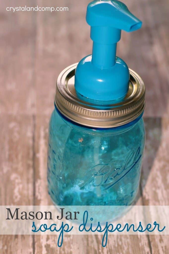 DIY Soap Dispenser From Mason Jar